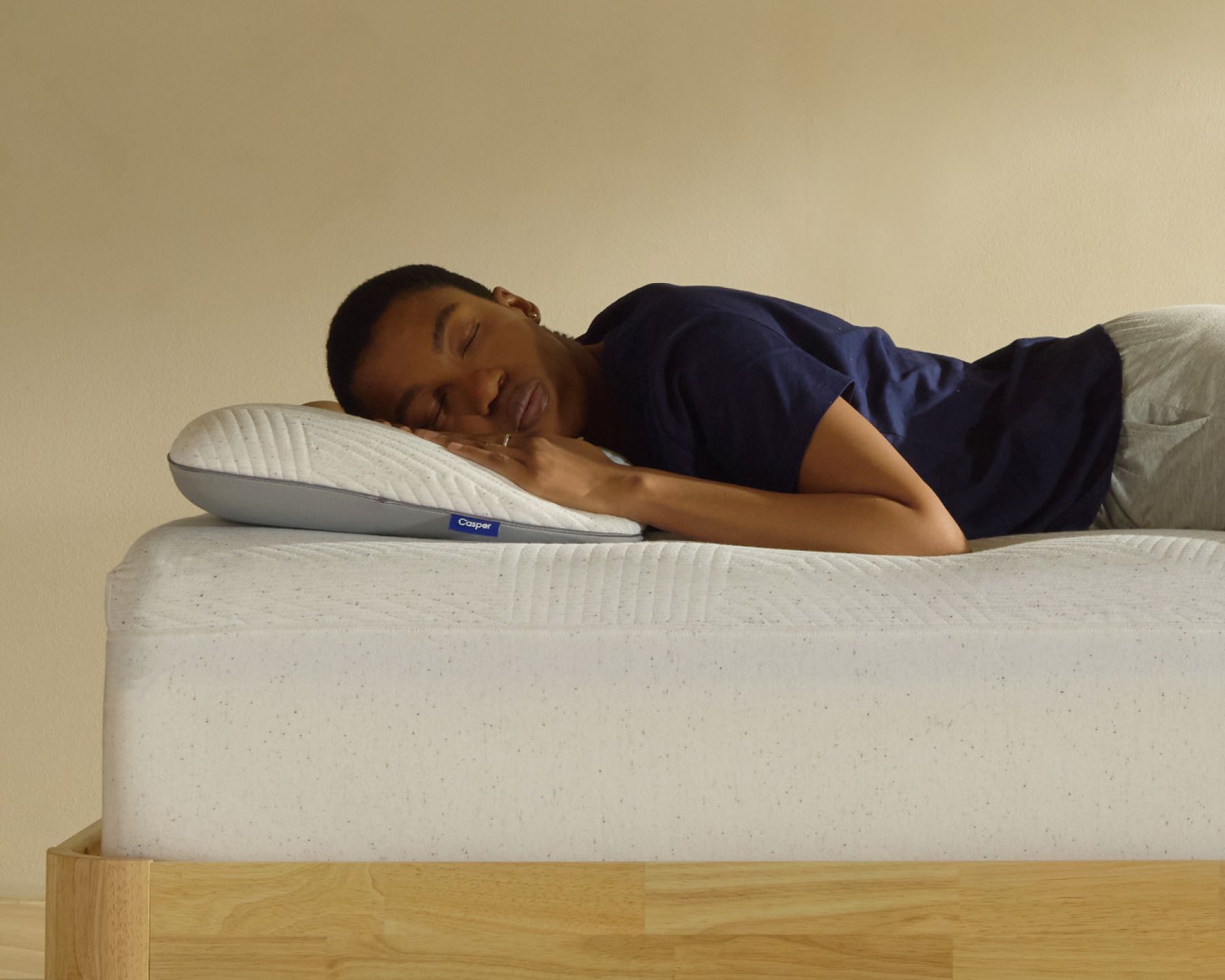 Image of mattress layers expanded