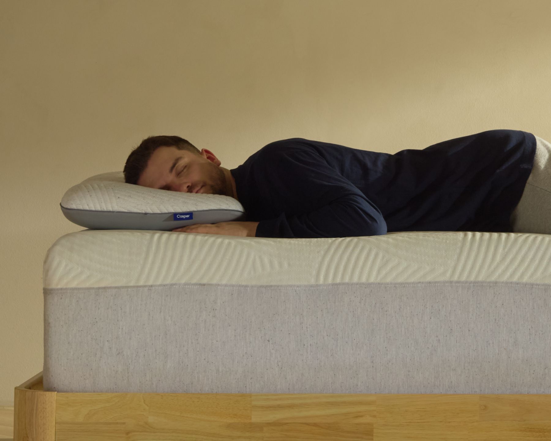 Image of mattress layers expanded