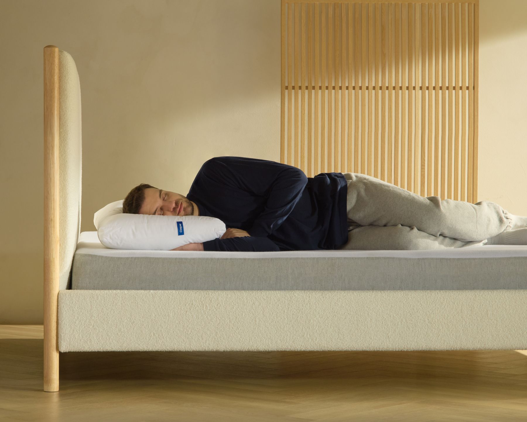 Image of mattress layers expanded