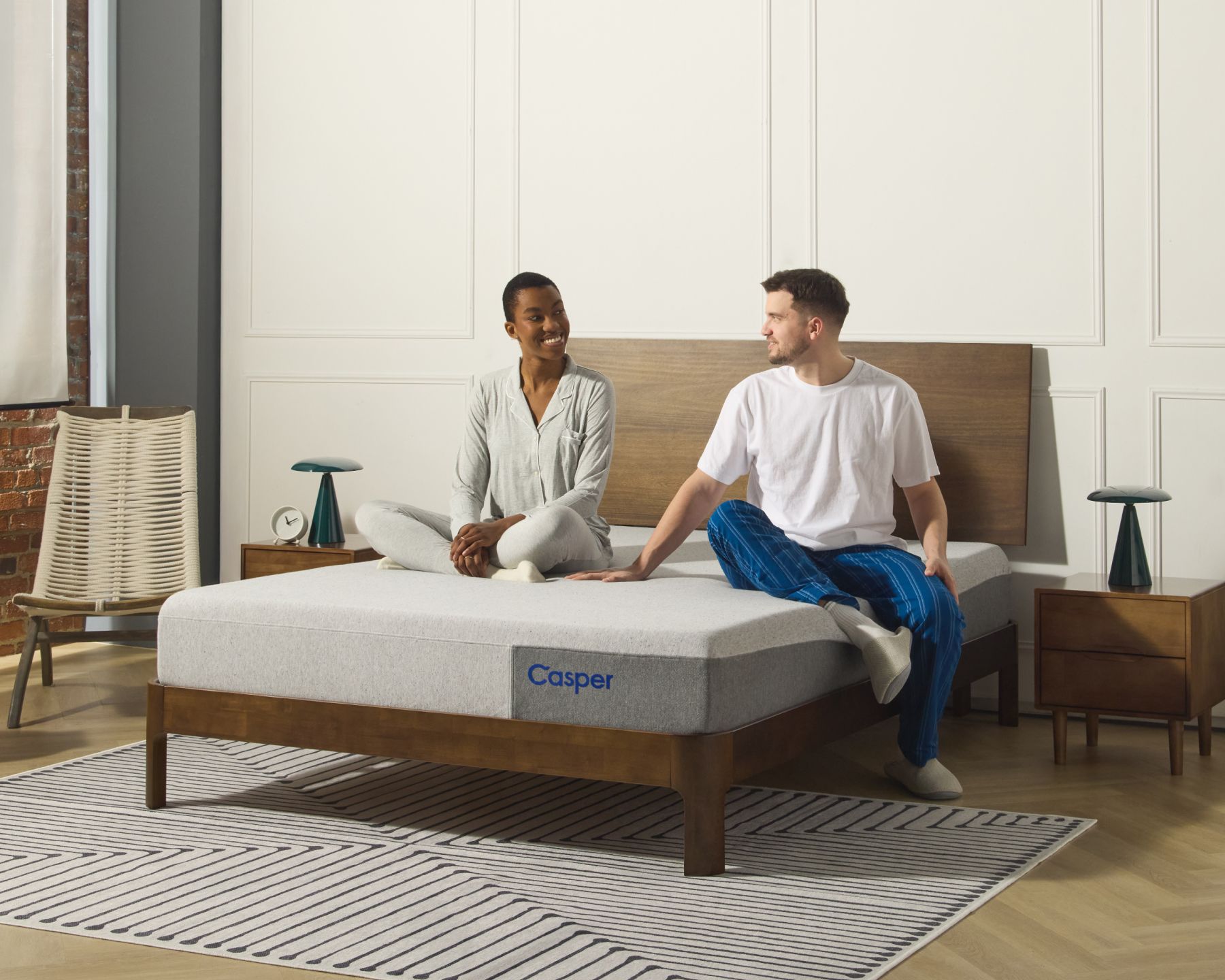 Image of mattress layers expanded